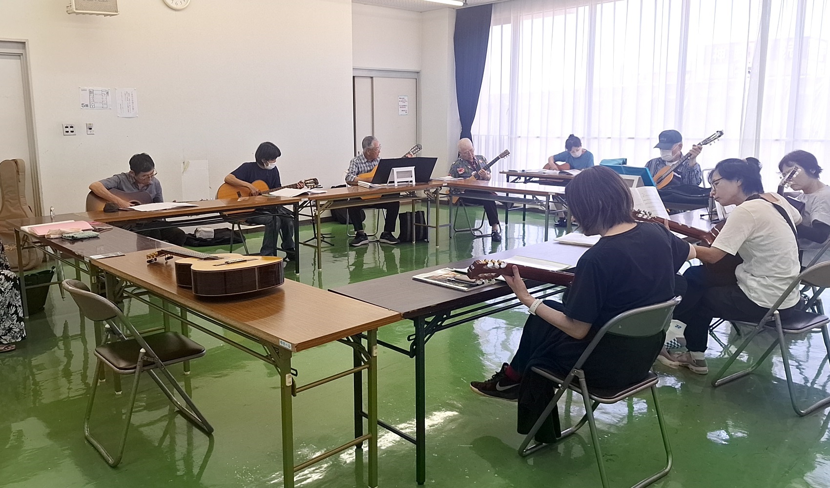 広畑市民センターでのレッスンの様子